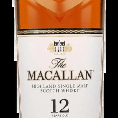 The Macallan 12 Year Old Sherry Cask Single Malt Scotch Whisky (700mL)