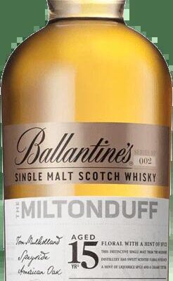 Ballantine’s Miltonduff 15 Year Old Single Malt Scotch Whisky (700mL)