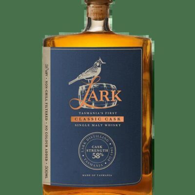 Lark Distillery Classic Cask Strength Single Malt Australian Whisky (500mL) Booze Buddie Lark Distillery Classic Cask Strength Single Malt Australian Whisky (500mL)