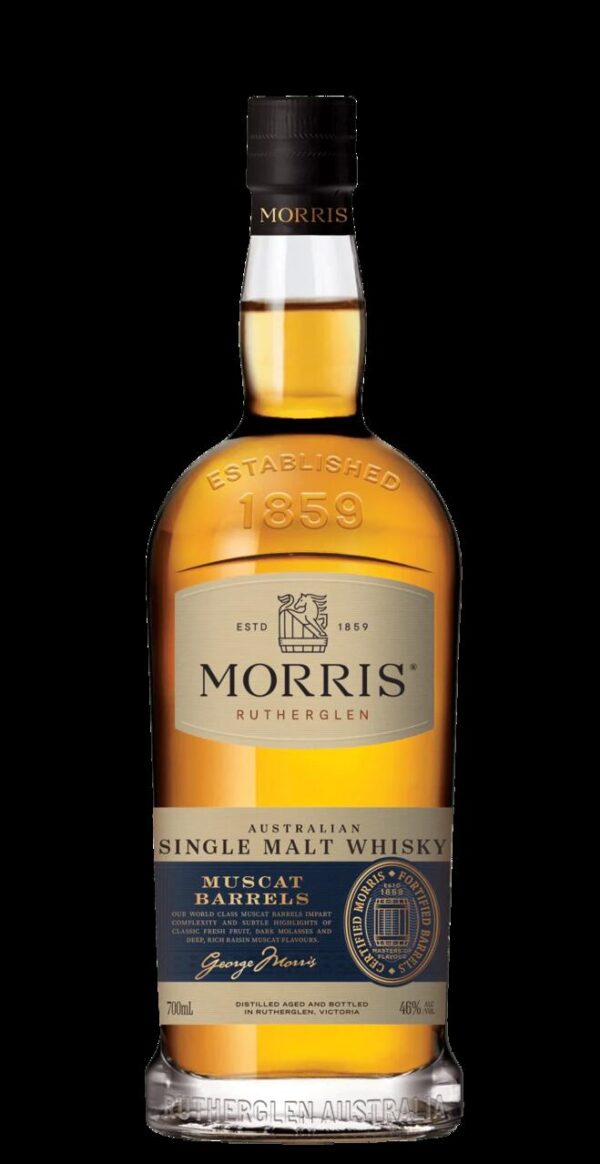 Morris Rutherglen Muscat Barrel Finished Single Malt Australian Whisky (700mL)