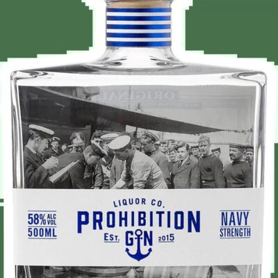 Prohibition Liquor Co. Navy Strength Gin (500mL) Booze Buddie Prohibition Liquor Co. Navy Strength Gin (500mL)