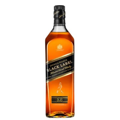 Johnnie Walker Black Label 12 Year Old Blended Scotch Whisky (1000mL) Booze Buddie Johnnie Walker Black Label 12 Year Old Blended Scotch Whisky (1000mL)