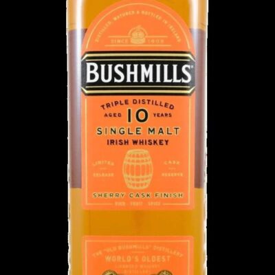 Bushmills 10 Year Old Sherry Cask Finish Irish Whiskey (1000mL)