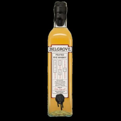 Belgrove Distillery Peated Rye Whisky (500mL)
