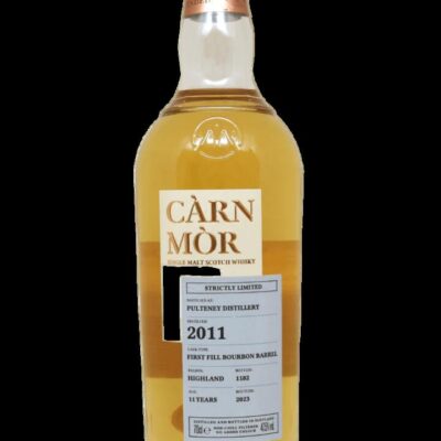 2011 Carn Mor Strictly Limited Pulteney 11 Year Old Single Malt Scotch Whisky (700mL) Booze Buddie 2011 Carn Mor Strictly Limited Pulteney 11 Year Old Single Malt Scotch Whisky (700mL)