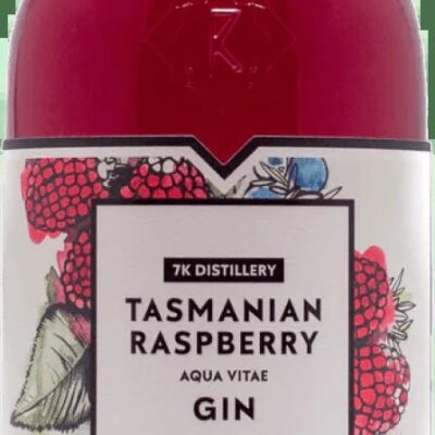 7K Distillery Tasmanian Raspberry Aqua Vitae Gin (725mL)