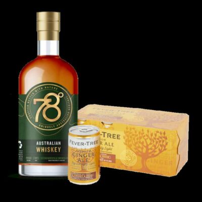 78 Degrees Australian Whiskey & Ginger Ale Bundle Booze Buddie 78 Degrees Australian Whiskey & Ginger Ale Bundle
