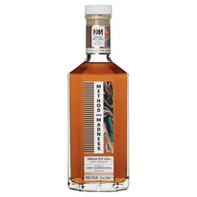 Method & Madness French Chestnut Finish Single Pot Irish Whiskey (700ml) Booze Buddie Method & Madness French Chestnut Finish Single Pot Irish Whiskey (700ml)