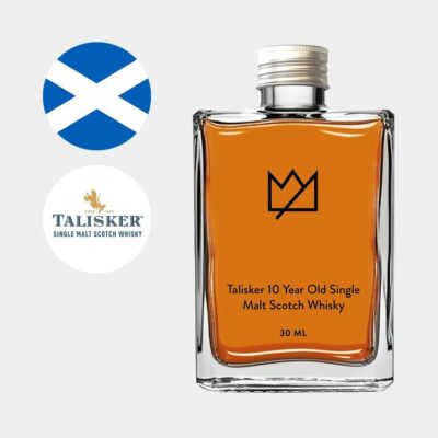 Talisker 10 Year Old Single Malt Scotch Whisky 30ml Booze Buddie Talisker 10 Year Old Single Malt Scotch Whisky 30ml