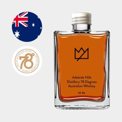 Adelaide Hills Distillery 78 Degrees Australian Whiskey 30ml Booze Buddie Adelaide Hills Distillery 78 Degrees Australian Whiskey 30ml