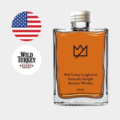 Wild Turkey Longbranch Kentucky Straight Bourbon Whiskey 30ml Booze Buddie Wild Turkey Longbranch Kentucky Straight Bourbon Whiskey 30ml