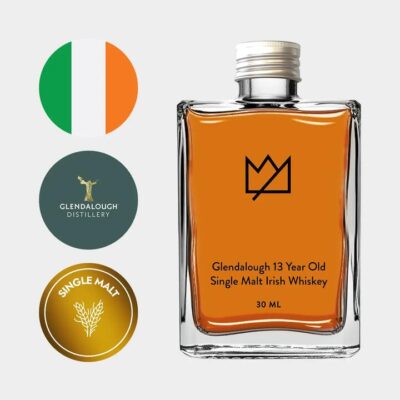 Glendalough 13 Year Old Single Malt Irish Whiskey 30ml Booze Buddie Glendalough 13 Year Old Single Malt Irish Whiskey 30ml