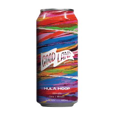 Good Land Hula Hoop DDH IPA 440ml Can – Single Booze Buddie Good Land Hula Hoop DDH IPA 440ml Can - Single