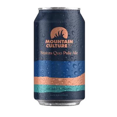 Mountain Culture Status Quo Hazy Pale Ale 355ml Can - Single