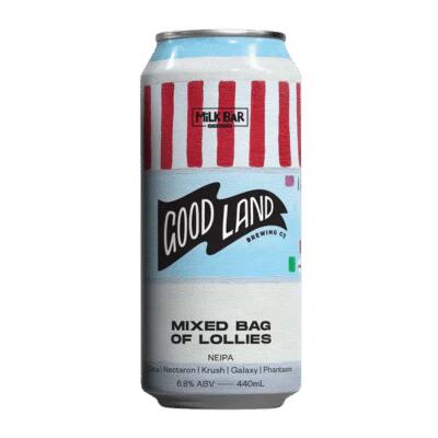 Good Land Mixed Bag Of Lollies NEIPA w Phantasm 440ml Can – Single Booze Buddie Good Land Mixed Bag Of Lollies NEIPA w Phantasm 440ml Can - Single