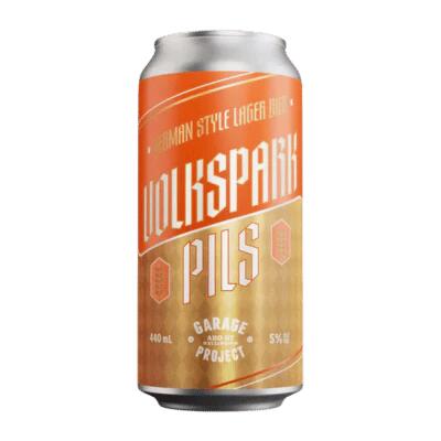 Garage Project Volkspark Pilsner 440ml Can – 4 Pack Booze Buddie Garage Project Volkspark Pilsner 440ml Can - 4 Pack