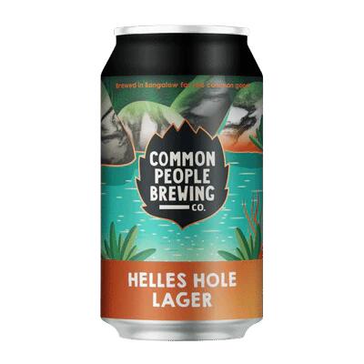 Common People Helles Hole Lager 375ml Can - Single