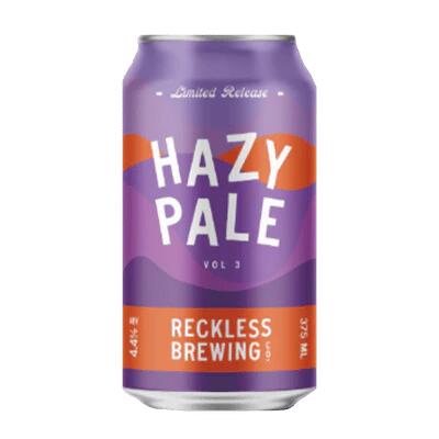 Reckless Hazy Pale Ale V3 375ml Can - 4 Pack