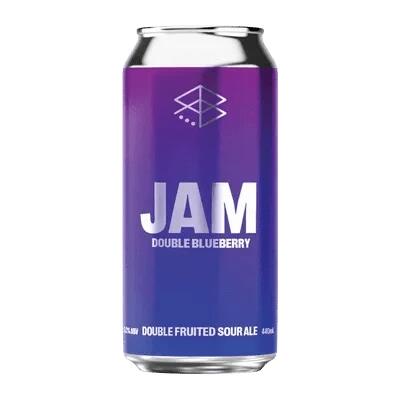 Range Brewing JAM Double Blueberry Double Fruited Sour Ale 440ml Can - Single