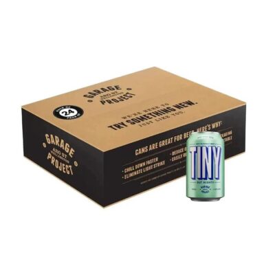 Garage Project Tiny Non-alcoholic XPA Beer Can 330ml - Pack of 24