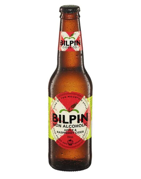 Bilpin Non-Alcoholic Cider Apple  Raspberry - Pack of 6
