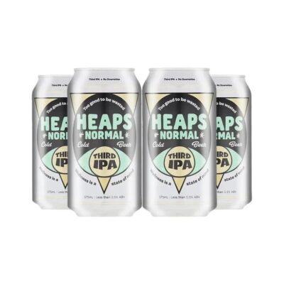 Heaps Normal Third IPA – Pack of 4 Booze Buddie Heaps Normal Third IPA - Pack of 4