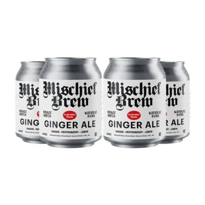 Mischief Brew Ginger Ale - Pack of 4