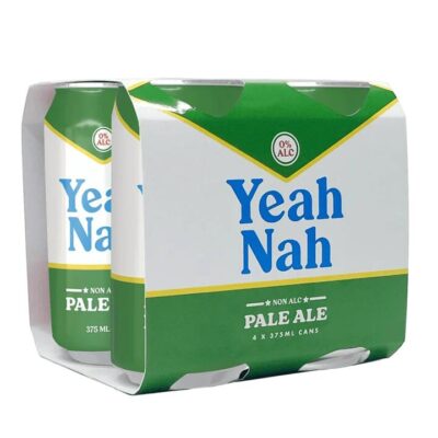 Yeah Nah Alcohol Free Pale Ale – Pack of 4 Booze Buddie Yeah Nah Alcohol Free Pale Ale - Pack of 4