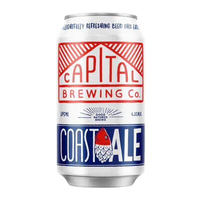 Capital Coast Ale 375ml Can - 4 Pack