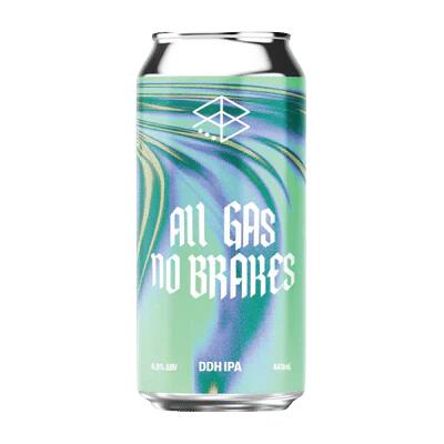 Range Brewing All Gas No Brakes DDH IPA 440ml Can - Single