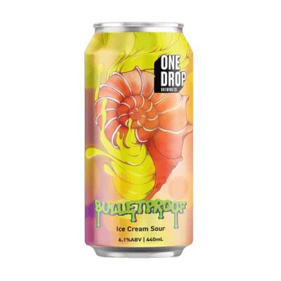 One Drop Bullet Proof Ice Cream Sour 440ml Can - Pack of 4