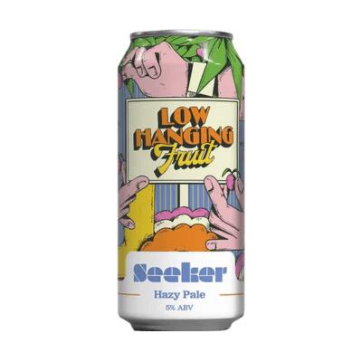 Seeker Low Hanging Fruit Hazy Pale 440ml Can - Pack of 4