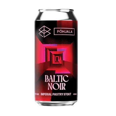 Range X Pohjala Baltic Noir Imperial Pastry Stout 440ml Can - Pack of 4