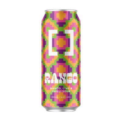 Working Title Rango Mango Lime  Chilli Sour 500ml Can - Pack of 4