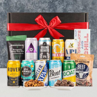Beer  Snacks Hamper - Handpicked Beer Hamper for Beer Lovers | Brewquets Australia