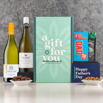 Fathers Day Duo Wine Hamper - Red  White Sauvignon Blanc  Shiraz