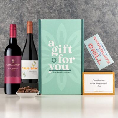 Duo Wine Hamper - Duo White Sauvignon Blanc  Chardonnay - Wine Gift Basket Perfect for Any Occasion | Brewquets Australia