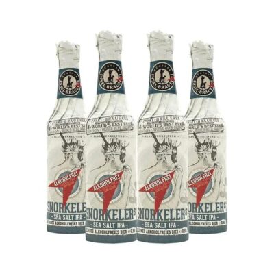 Insel Brauerei Snorkelers Alcohol Free Sea Salt IPA - Pack of 4