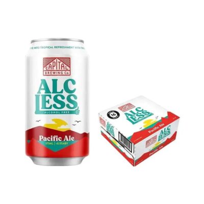 Capital Brewing Alc-Less Pacific Ale - Pack of 16