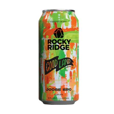 Good Land x Rocky Ridge Joose Bro DDH IPA 440ml Can - Pack of 4