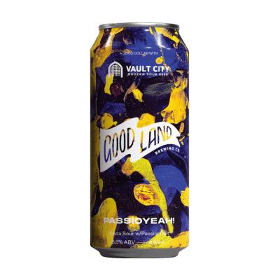 Good Land x Vault City Passioyeah Soda Sour w Passionfruit 440ml Can - Single