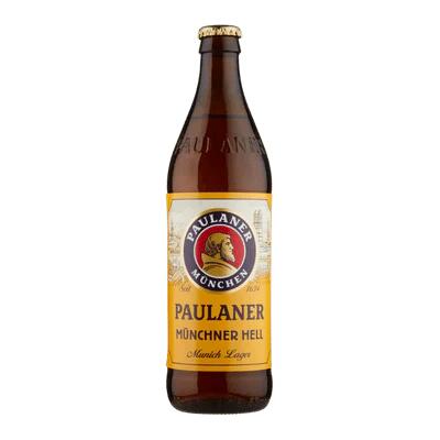 Paulaner Munchner Hell Munich Lager 500ml Bottle - Single