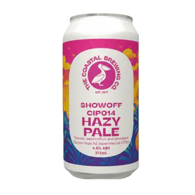 Coastal Showoff CIP014 Hazy Pale 375ml Can - Single