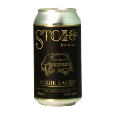Stoic Brewing Lager 375ml Can - Case of 24