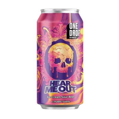 One Drop Hear Me Out Ice Cream Sour 440ml Can - Single
