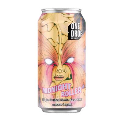 One Drop Midnight Roller Smoothie Cream Sour Ale 440ml Can - Case of 16