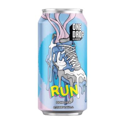 One Drop Run DDH IPA with Clean Fusion 440ml Can - Pack of 4