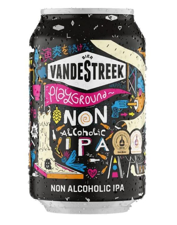 VandeStreek Playground Non-Alcoholic IPA - Pack of 4