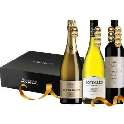 Gold Medal Mixed 3-Pack, Australia multi-regional Mixed Red and White Wine Pack, Wine Selectors