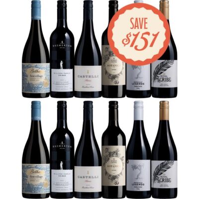 Festive Shiraz Dozen, Australia multi-regional Shiraz Wine Case, Wine Selectors